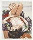Philip Pearlstein - Reclinng Nude with Kimono