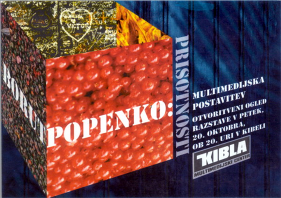 Borut Popenko: Prisotnosti – multimedijska postavitev
