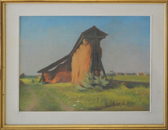 Božidar Jakac - Dobrunjski kozolec