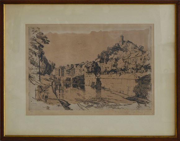 Božidar Jakac - Stara Ljubljana