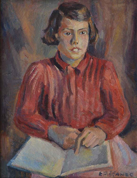 Elda Piščanec - Portret dijakinje