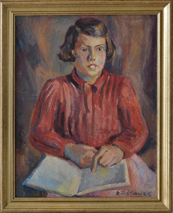 Elda Piščanec - Portret dijakinje