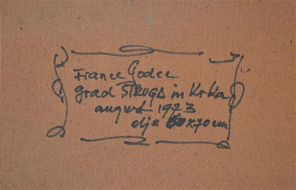 France Godec - Grad Struga in Krka