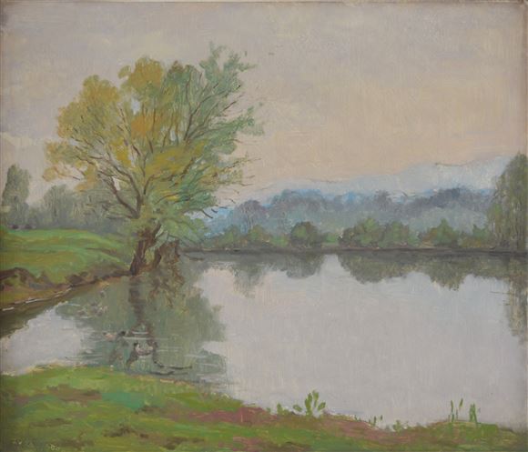 France Godec - Krka zjutraj