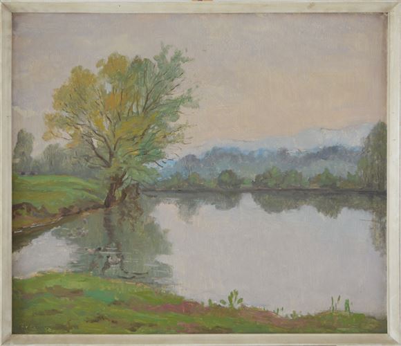 France Godec - Krka zjutraj