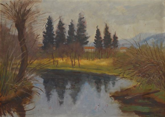 France Godec - Ob Gameljščici
