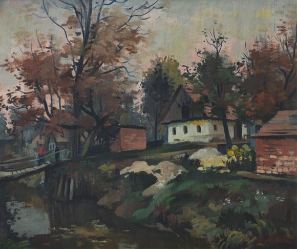France Mihelič - Domačija na barju
