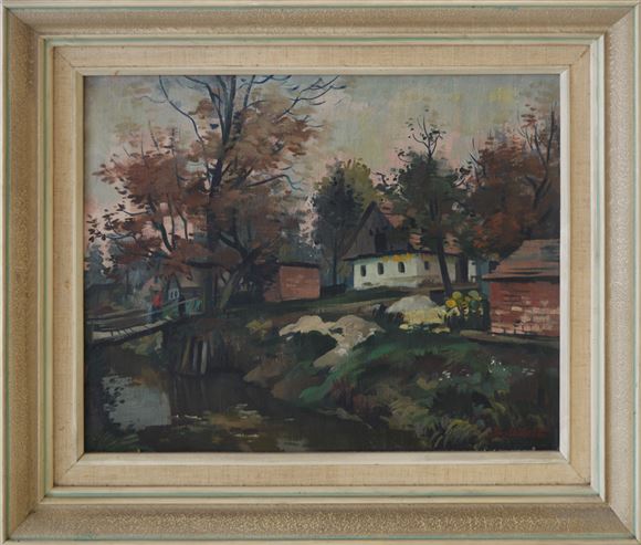 France Mihelič - Domačija na barju