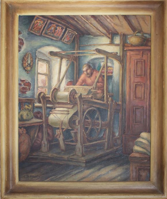 Gvidon Birolla - Stara tkalnica v Škofji Loki