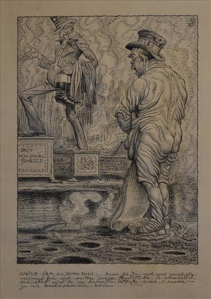 Hinko Smrekar - Uncle Sam zu John Bull