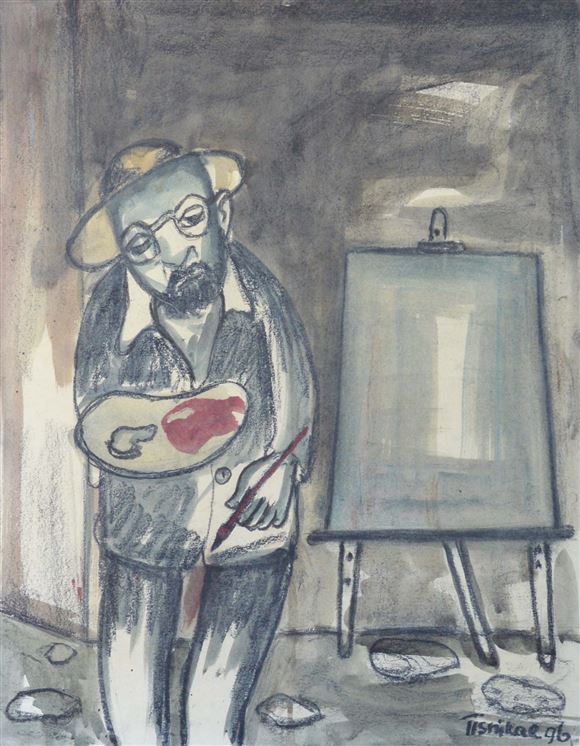 Jože Tisnikar - Avtoportret