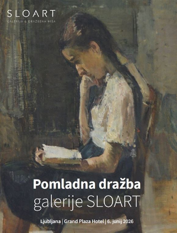 Katalog pomladne dražbe galerije SLOART - 2026