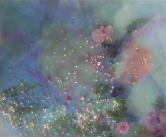 Katja Sudec Bednarik - Rebirth: I’ve always been afraid of the Water man I (after Monet)