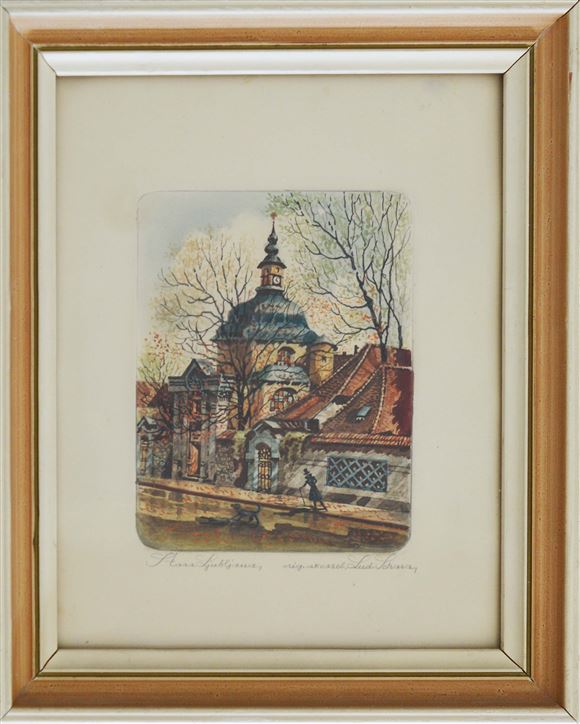 Ludvik Schara - Stara Ljubljana