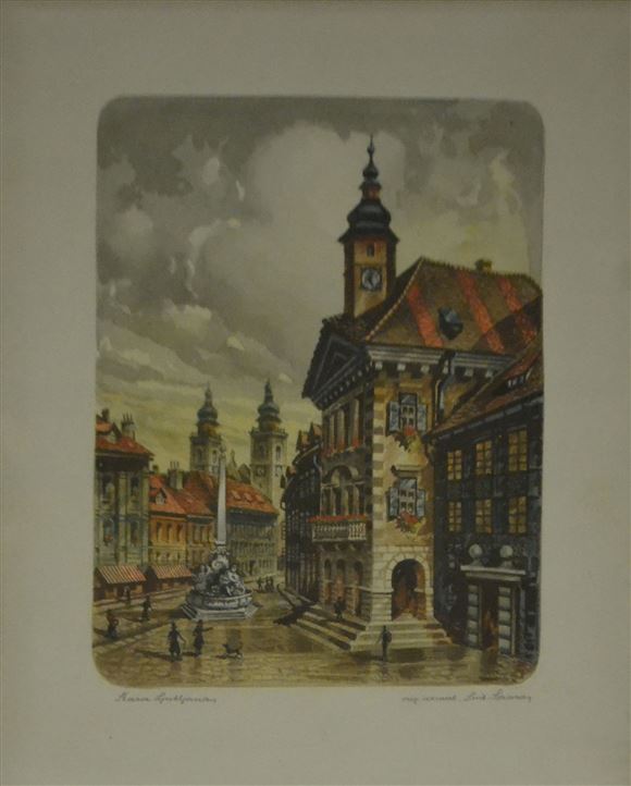 Ludvik Schara - Stara Ljubljana