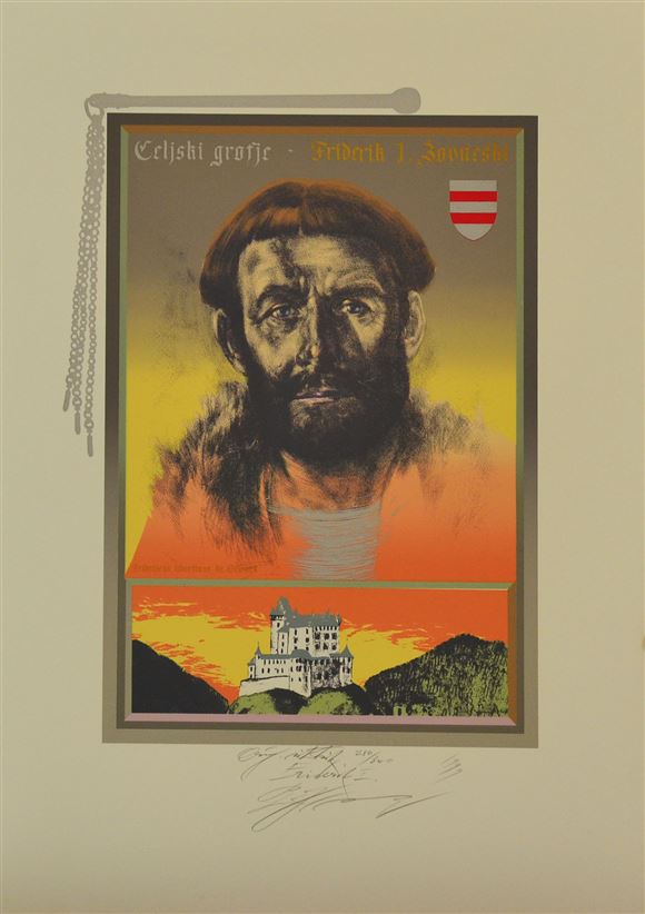Rudi Španzel - Grafična mapa Grofje Celjski