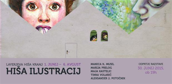 Skupinska razstava Hiša ilustracij