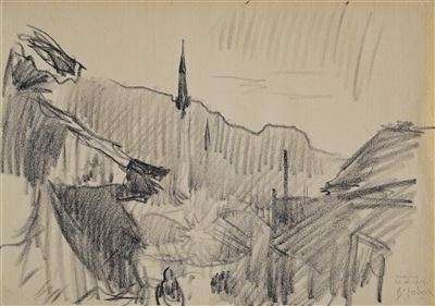 Božidar Jakac - Sarajevo