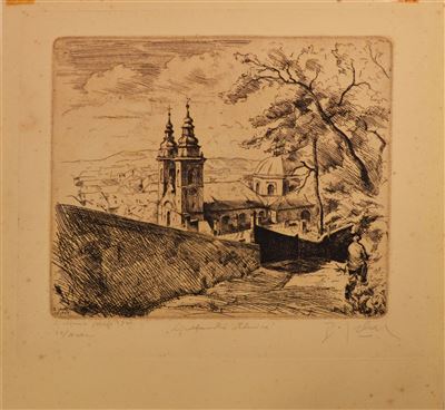 Božidar Jakac - Ljubljanska stolnica