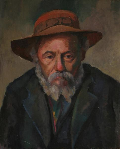 Elda Piščanec - Starec s klobukom