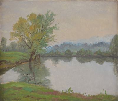 France Godec - Krka zjutraj