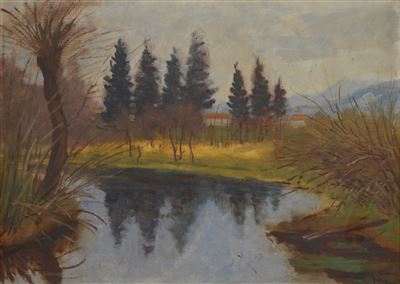 France Godec - Ob Gameljščici