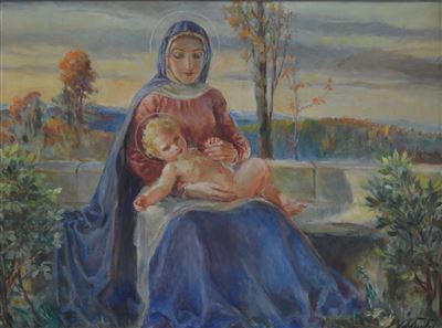 Ivan Vavpotič - Mati z otrokom