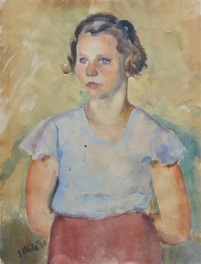 Jerolim Miše - Portret dekleta
