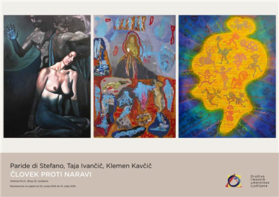 Paride Di Stefano, Taja Ivančič, Klemen Kavčič ČLOVEK PROTI NARAVI