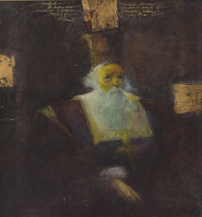 Petar Beus - Portret Hieronima
