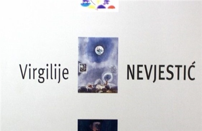 Slike in grafike Jožeta Zrima, Antona Cetina in Virgilija Nevjestića