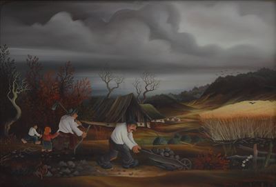 Slovenec Konrad Peternelj - Za vasjo