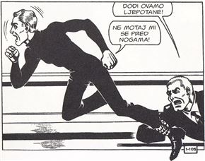 Alan Ford teče častni krog