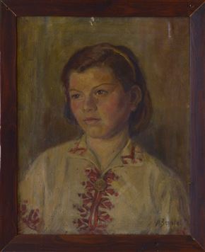 Augusta Šantel - Deklica
