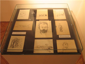 Bogdan Borčić, Zbirka slik v Koroški galeriji likovnih umetnosti
