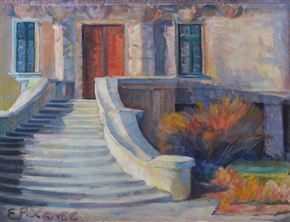 Elda Piščanec - Portal Sokolskega doma