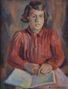 Elda Piščanec - Portret dijakinje