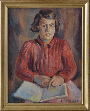 Elda Piščanec - Portret dijakinje