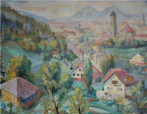 Elda Piščanec - Pokrajina