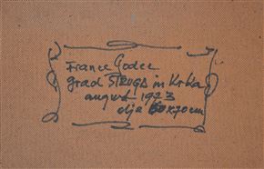 France Godec - Grad Struga in Krka
