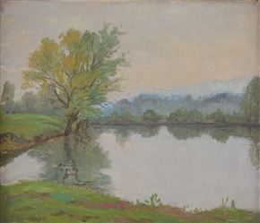 France Godec - Krka zjutraj