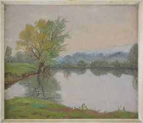 France Godec - Krka zjutraj