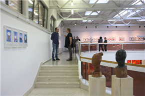 HANNI GOLDHARDT. Slike in KONRAD RISCH. Skulpture