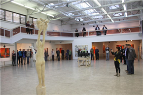HANNI GOLDHARDT. Slike in KONRAD RISCH. Skulpture