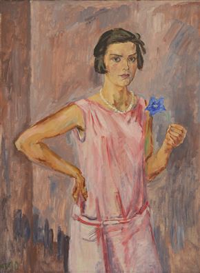 Jan Oeltjen - Ruth Oeltjen in modri cvet II