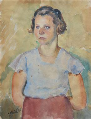 Jerolim Miše - Portret dekleta