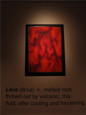 Jurij Kelhar: Lava - slikarska razstava