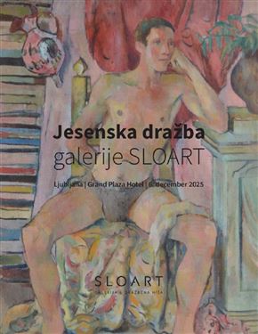 Katalog jesenske dražbe galerije SLOART - 2025