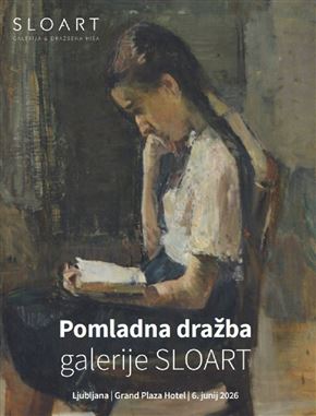 Katalog pomladne dražbe galerije SLOART - 2026