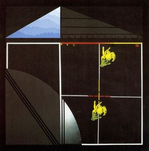 Lojze Logar. Grafike, slike, risbe (1968-1998, fragmenti)